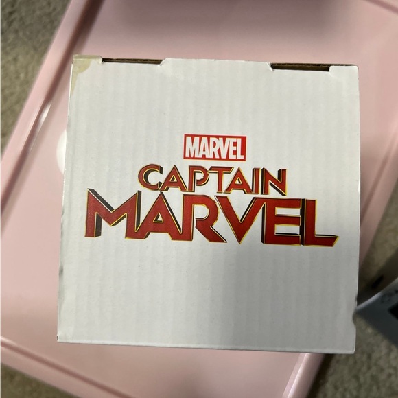 NWT Funko Captain Marvel Pint Glass Cup - Picture 3 of 7